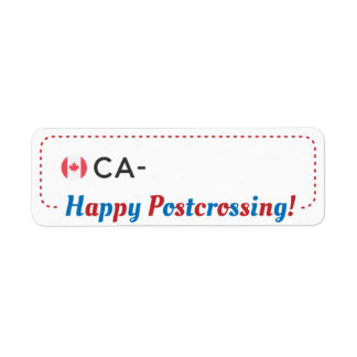 Postübergang Postcard ID CA Kanada Postüberschrift