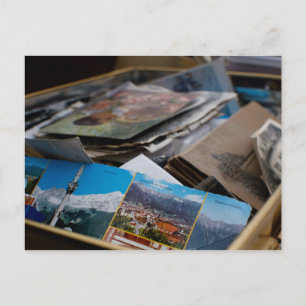 Postübergang Postkarte