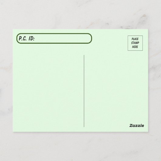 Postüberqueren des Party Brooklyn's Garden - Weima Postkarte (Rückseite)