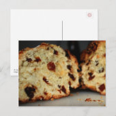 Postüberquerung - Brotaufkleber für Feinschmecker Postkarte (Vorne/Hinten)