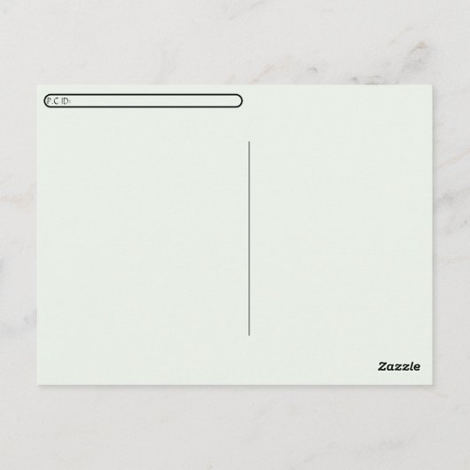 Postüberquerung Canon Postkarte (Rückseite)