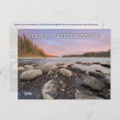 Postüberquerung Kenai Fluss - Postkarte (Vorne/Hinten)