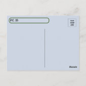 Postüberquerung Leuchtturm See Tohopekaliga Florid Postkarte (Rückseite)