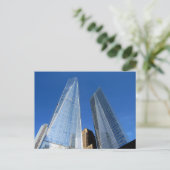 Postüberquerung - New York Skyline Postkarte (Stehend Vorderseite)