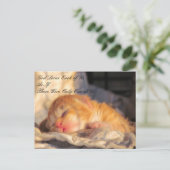 Postüberquerung Postkarte - Gott Lieben uns mit Ki (Stehend Vorderseite)