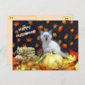 Postüberquerung - Savannahs Halloween Postkarte - (Vorne/Hinten)