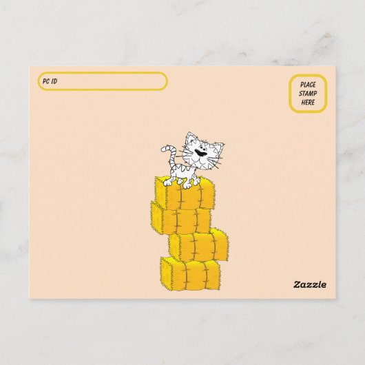 Postüberquerung - Savannahs Halloween Postkarte -  (Rückseite)