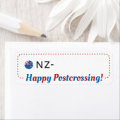 Postüberweisung Postkarte ID NZ Neuseeland (Insitu)