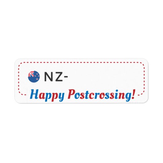 Postüberweisung Postkarte ID NZ Neuseeland (Vorne)