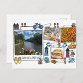 Postüberweisungskarte Nederland/Niederlande Postkarte (Vorne/Hinten)