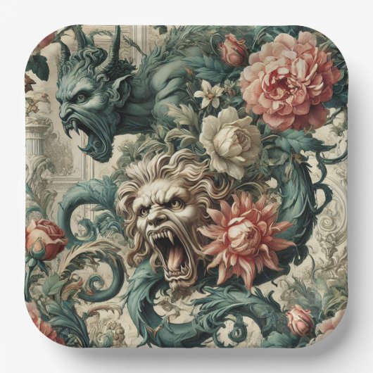 Posture of Perdition – Gothic Victorian Pappteller (Vorderseite)