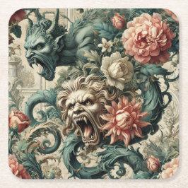 Posture of Perdition – Gothic Victorian Rechteckiger Pappuntersetzer