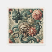 Posture of Perdition – Gothic Victorian Serviette (Vorderseite)