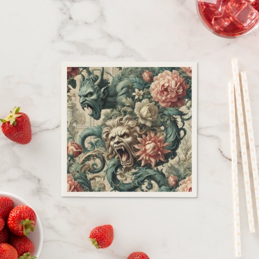 Posture of Perdition – Gothic Victorian Serviette (Beispiel)