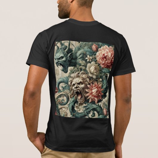 Posture of Perdition – Gothic Victorian T-Shirt (Rückseite)