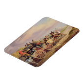 Postwagen auf der Straße: Die 'Quicksilver' Devonp Magnet (Linke Seite)