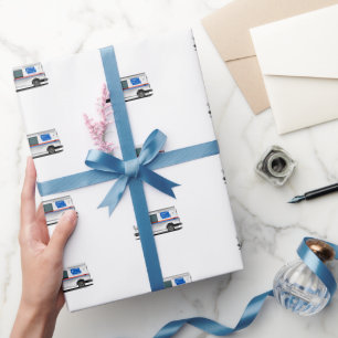Postwagen-Sonderlieferung Jungen Geburtstag Geschenkpapier