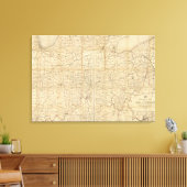 Postweg Ohio Leinwanddruck (Insitu (Wohnzimmer))