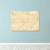 Postweg Ohio Leinwanddruck (Insitu (Holzboden))