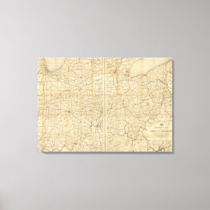 Postweg Ohio Leinwanddruck