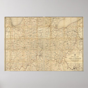 Postweg Ohio Poster