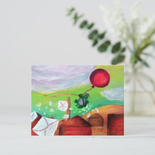 Postzeit! Postkarte (Stehend Vorderseite)