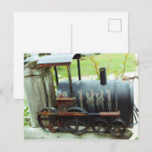 Postzug Postkarte (Vorne/Hinten)