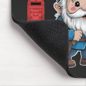 Postzustellende Gnome Mail Mousepad (Ecke)