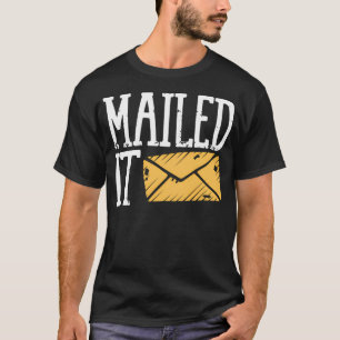 Postzusteller Briefträger verschickt T-Shirt