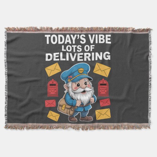 Postzustellergnome Post Decke (Vorderseite)