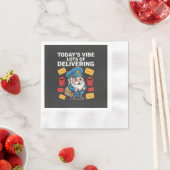 Postzustellergnome Post Serviette (Beispiel)