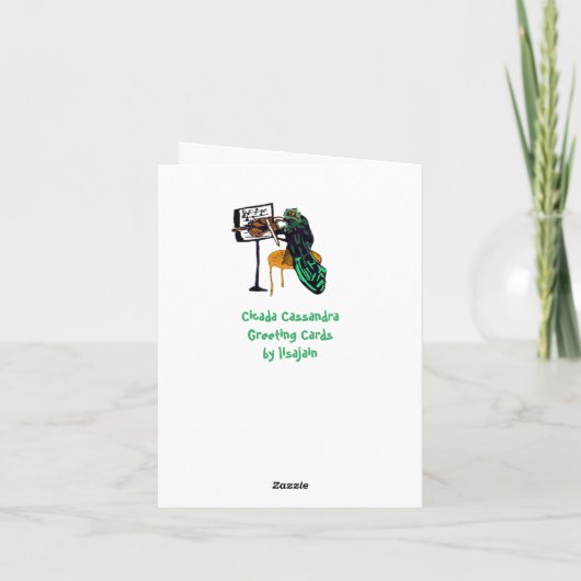 Postzustellung Dankeskarte (Rückseite)