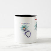 Posuelo Blanco Zweifarbige Tasse (Mittel)