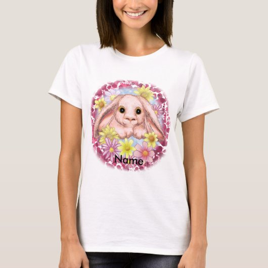 Posy Bunny Rabbit T - Shirt (Vorderseite)