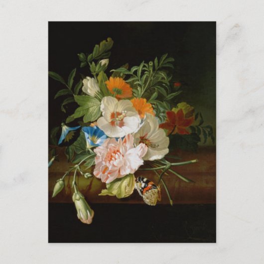Posy of Blume von Rachel Ruysch Postcard Postkarte (Vorderseite)
