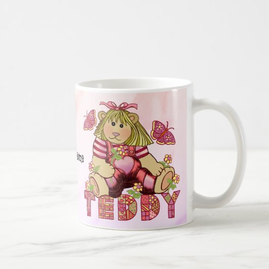Posy Teddy Bär Tasse (Rechts)