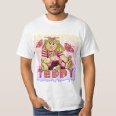 Posy Teddy Bear  T-Shirt (Vorderseite)