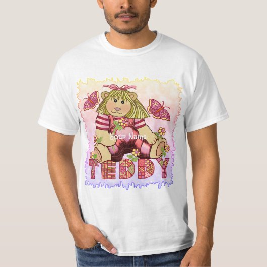 Posy Teddy Bear T-Shirt (Vorderseite)