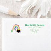 Pot-Gold-Adressetikett (Insitu)