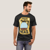 Pot Head  Coffee Drinker  Barista   Pun T-Shirt (Vorne ganz)