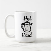 Pot Head - Coffee Funny Coffee Combo Tasse (Links)