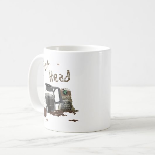 Pot Head-Kaffee Kaffeetasse (Vorderseite Links)