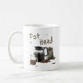 Pot Head-Kaffee Kaffeetasse (Links)