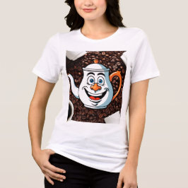 Pot Head T - Shirt - Funny Coffee Lover T-Shirt fü