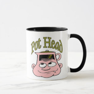 Pot Head T - Shirt Tasse