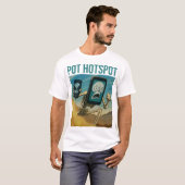 Pot Hotspot Skeleton Spicy Meme Chaos T-Shirt (Vorne ganz)
