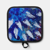 Pot-Inhaber im Skyburst-Design Topflappen (Vorderseite)