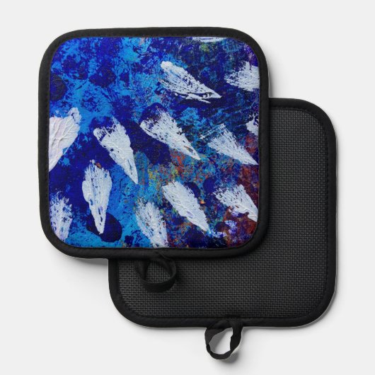 Pot-Inhaber im Skyburst-Design Topflappen (Vorderseite/Rückseite)