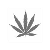 Pot Leaf Briefmarke x2 Gummistempel (Prägung)