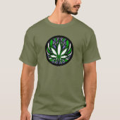Pot Leaf Smoke T - Shirt (Vorderseite)